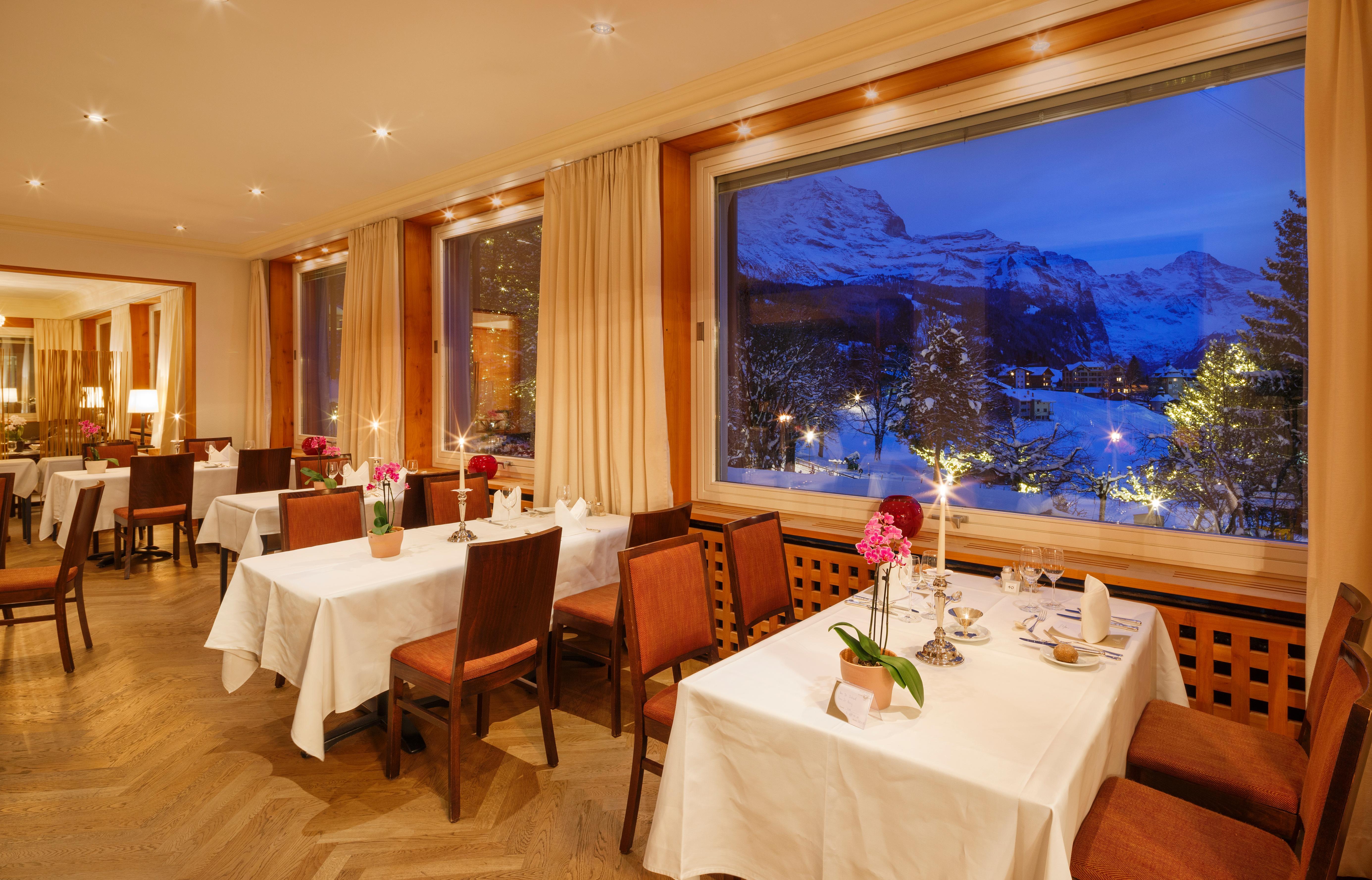 Beausite Park Hotel & Spa Wengen Exterior foto